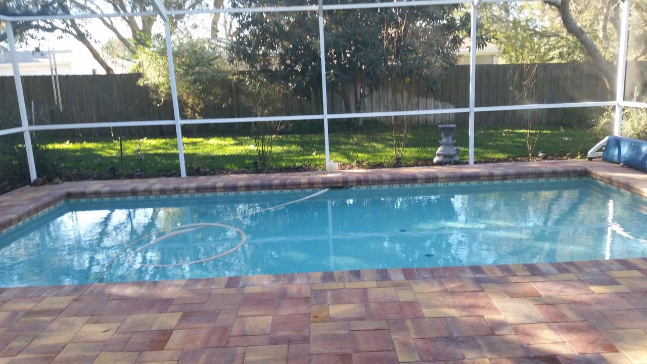 Modern Pool Home Spring Hill Exterior foto